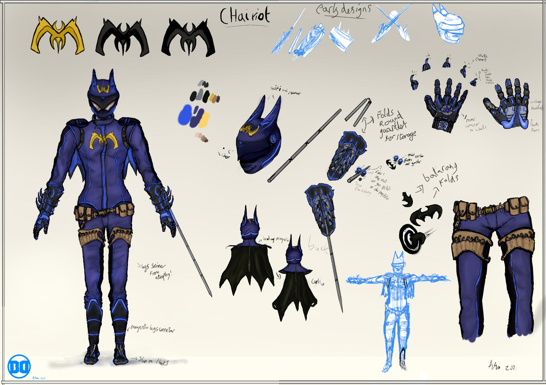 outfit design for chariot
